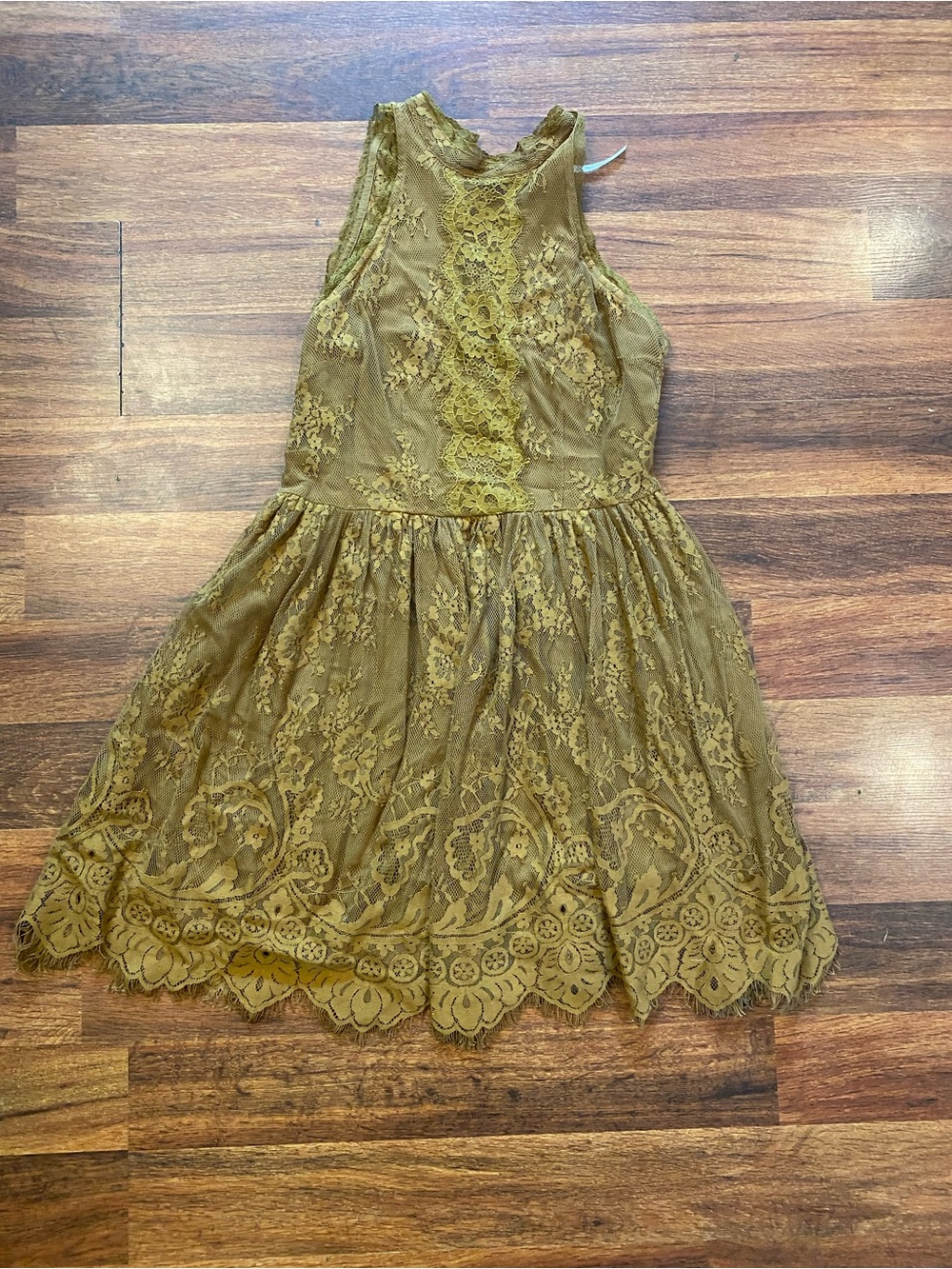 Free people dress in Mustard